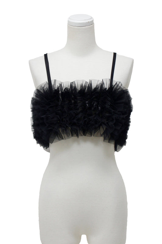 Tulle Ruffle Bustier
