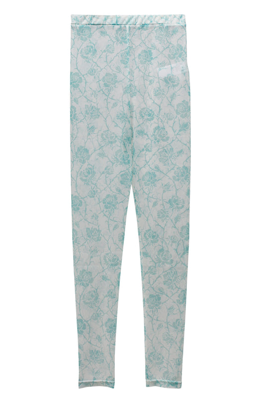 Printed Mesh Leggins