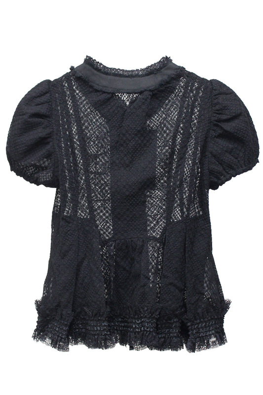 MULTI LACED VICTORIAN BLOUSE