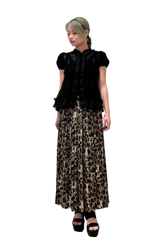 MULTI  LACED VICTORIAN BLOUSE