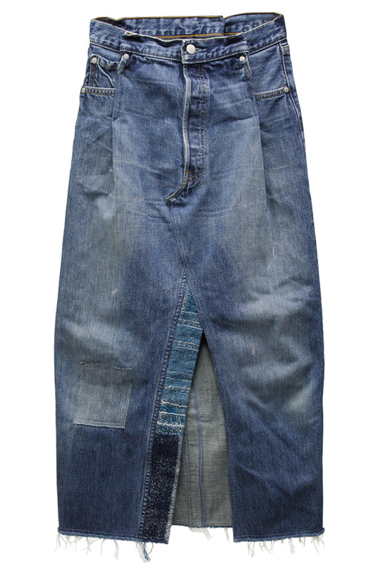 デニムリメイクスカート①