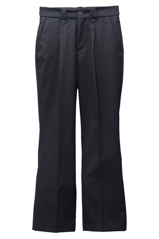 WOOL STRIPE TRO FOIL WESTERN SLACKS