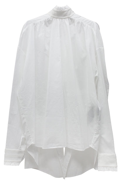 HIGH NECK LONG SLEEVE BLOUSE【25SS】