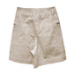 zipper patch short pants