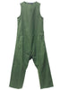 loose fit sleeveless jumpsuit【25SS】