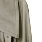 Draped Neck Midi Trench（UNISEX）