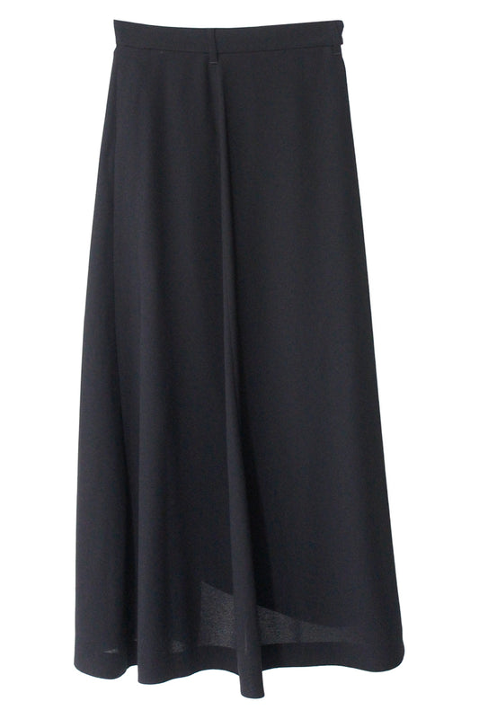 Draped Tailored Skirt