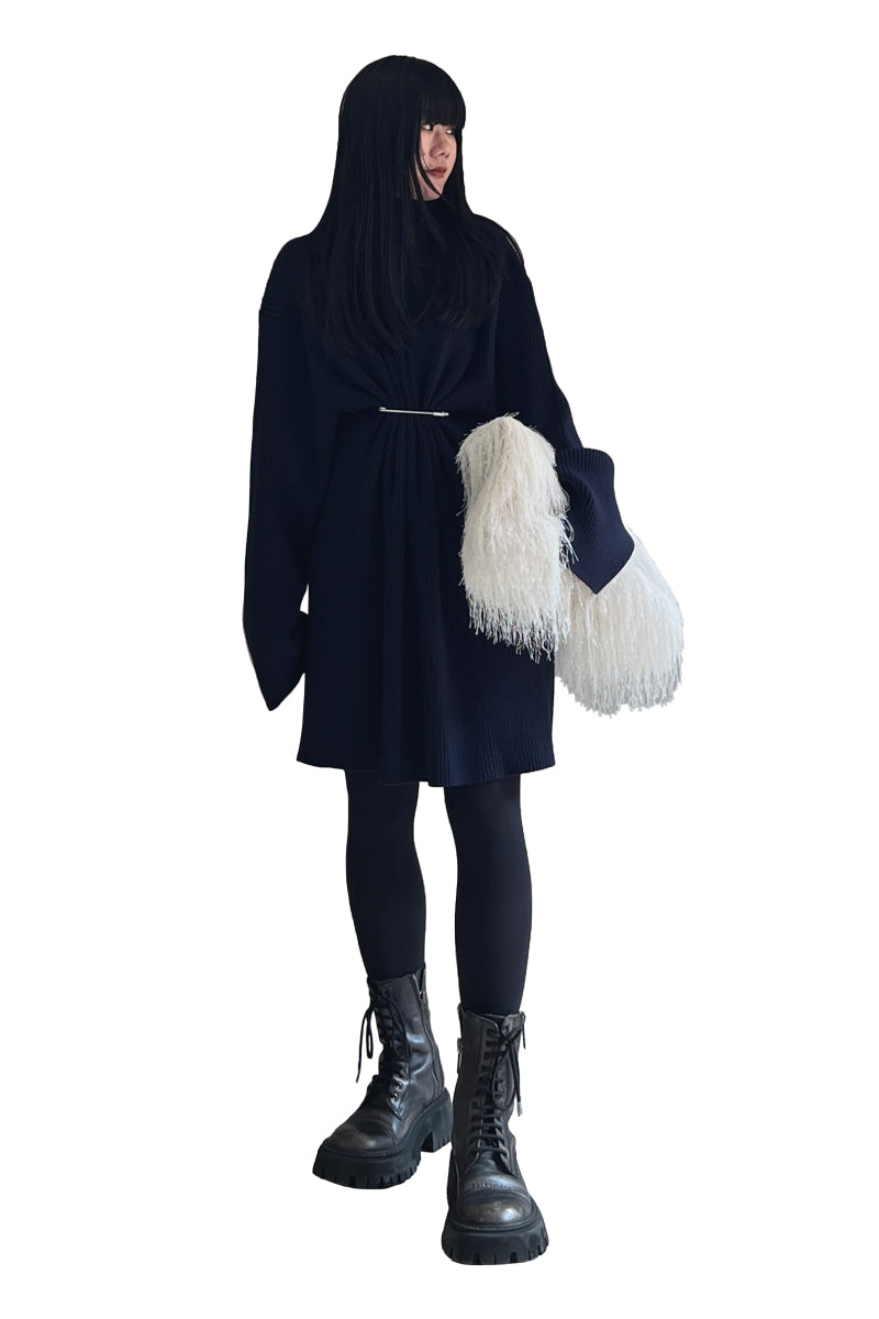 Pinched Mini Dress【25AW】　