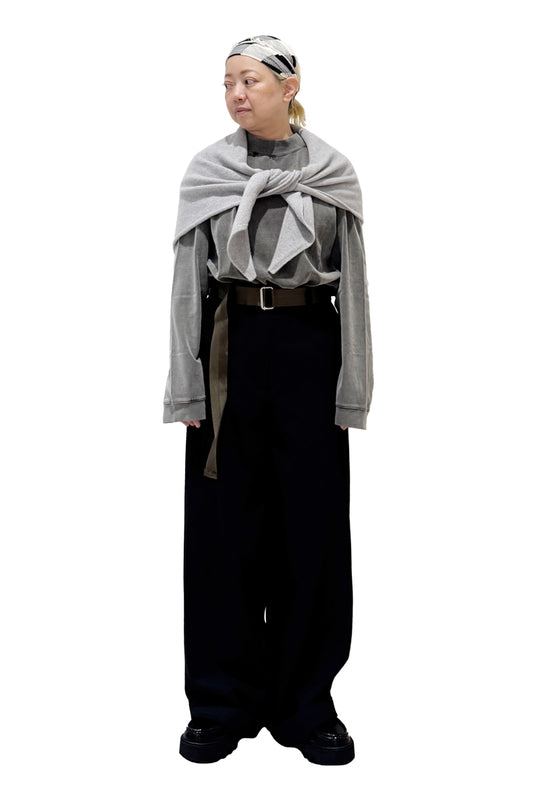 ベルト付ワイドパンツ【25AW】