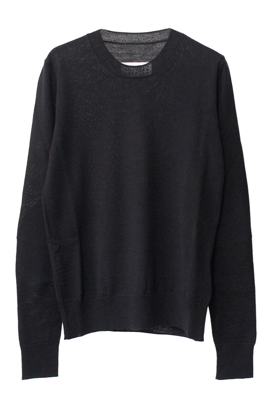 エルボーパッチクルーニット【25AW】