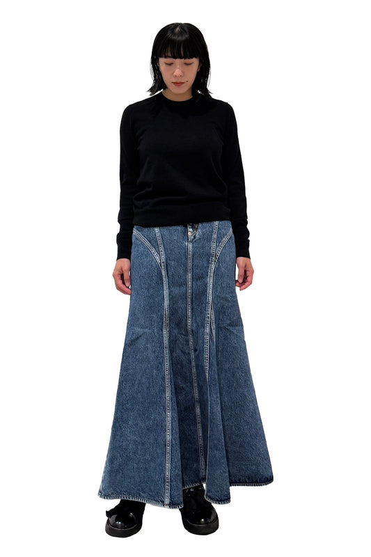 エルボーパッチクルーニット【25AW】
