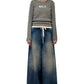 ワイドレッグデニムパンツ【25AW】