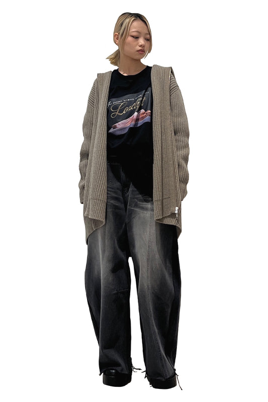 リブニットカーディガン【25AW】