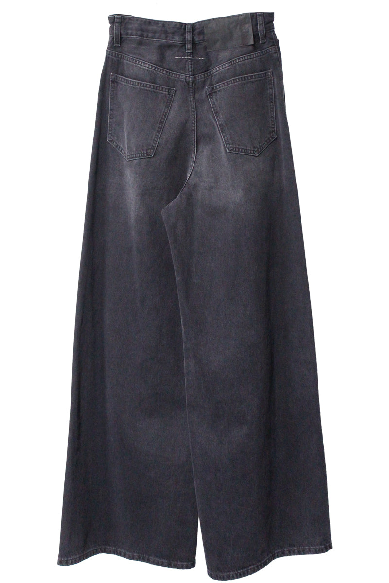 ワイドレッグデニムパンツ【25AW】