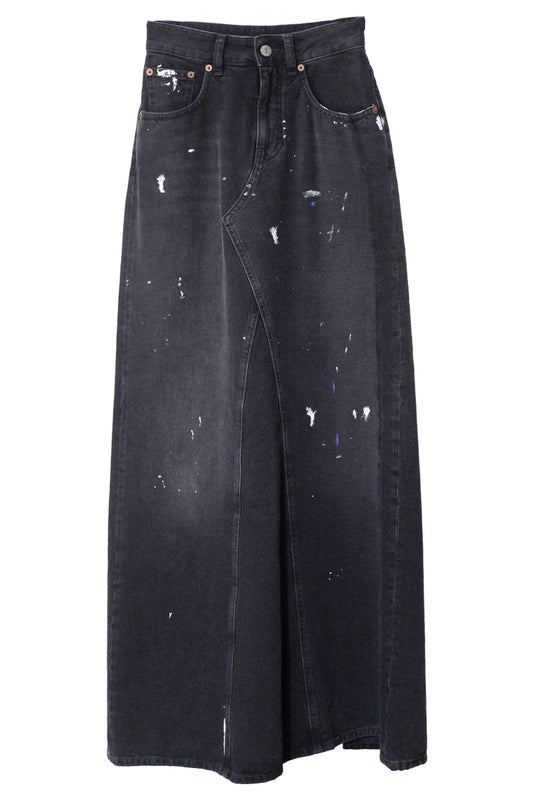 ペイントデニムスカート【25AW】