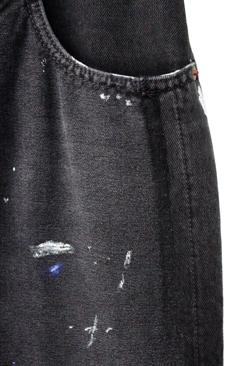 ペイントデニムスカート【25AW】