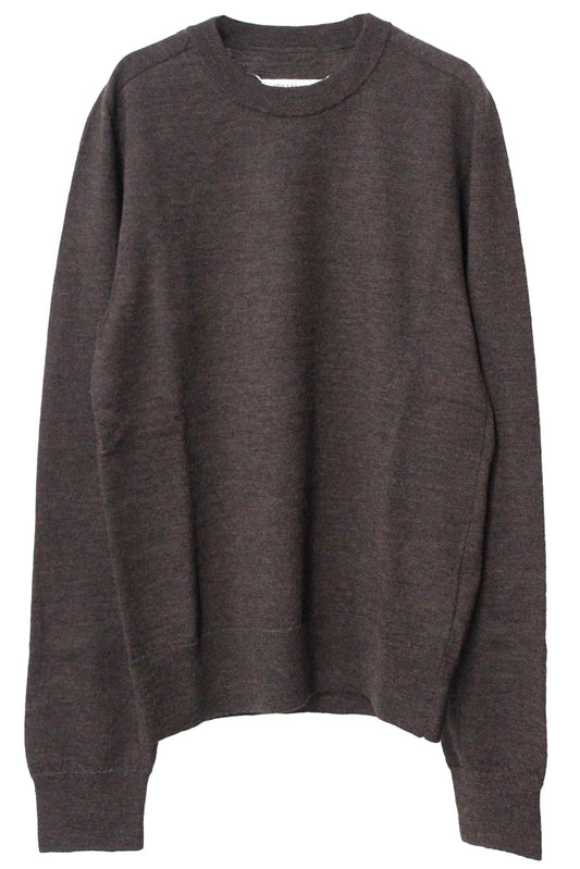 エルボーパッチクルーニット【25AW】