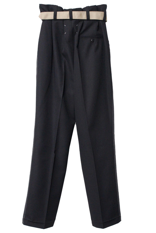 ベルト付ウールパンツ【25AW】