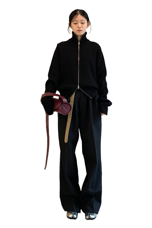 ベルト付ウールパンツ【25AW】