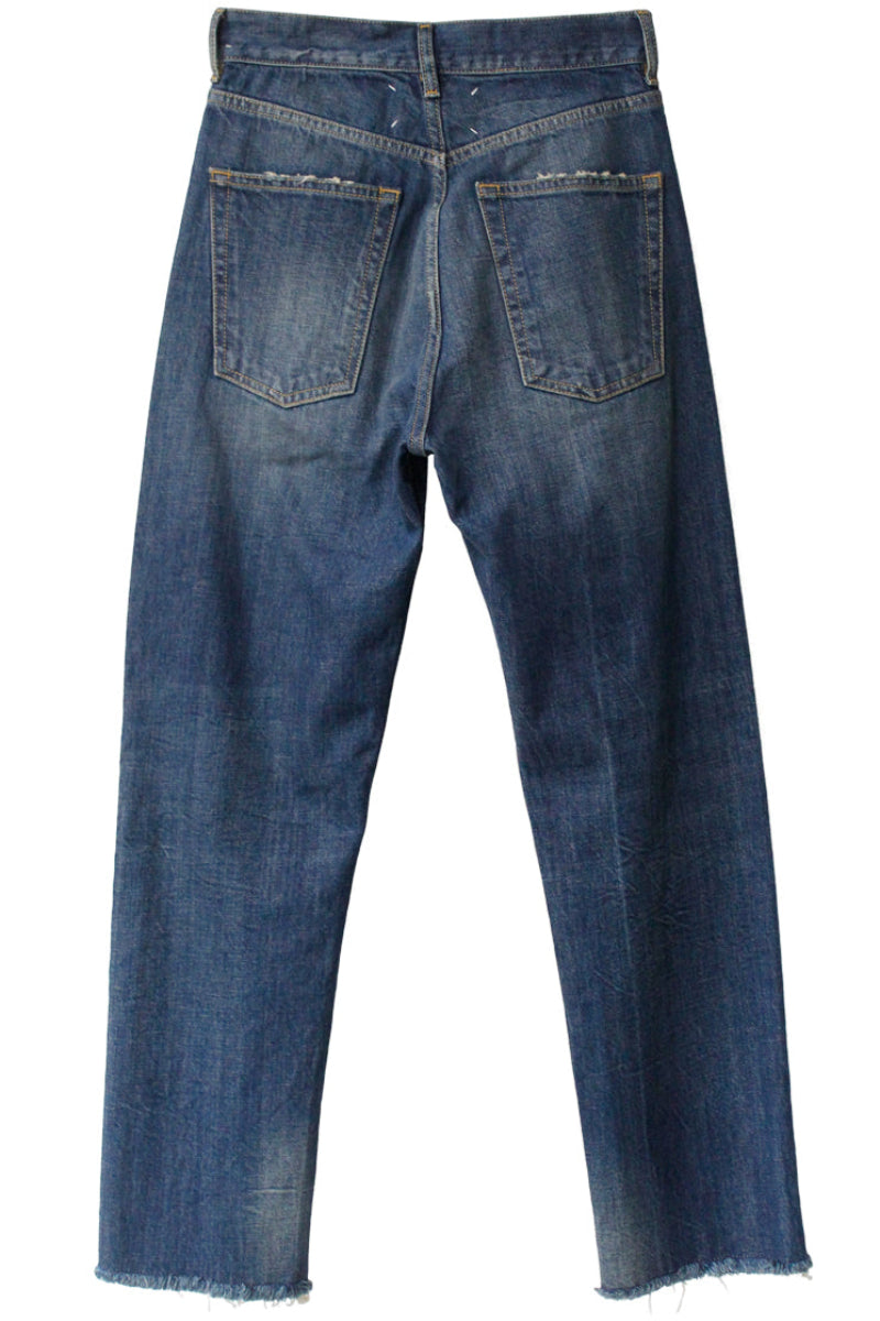 21aw maison margiela ストレートフィットジーンズ Maison Margiela メゾン・マルジェラ ストレートジーンズ - FARFETCH