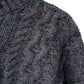 CABLE HIGH NECK KNIT【25AW】