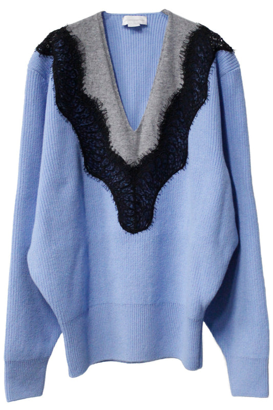 MIRACLE LACE VNECK KNIT【25AW】