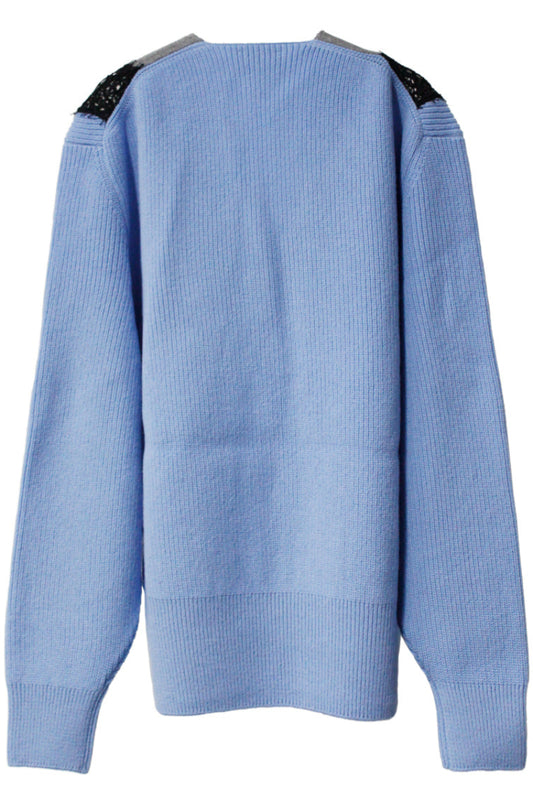 MIRACLE LACE VNECK KNIT【25AW】　