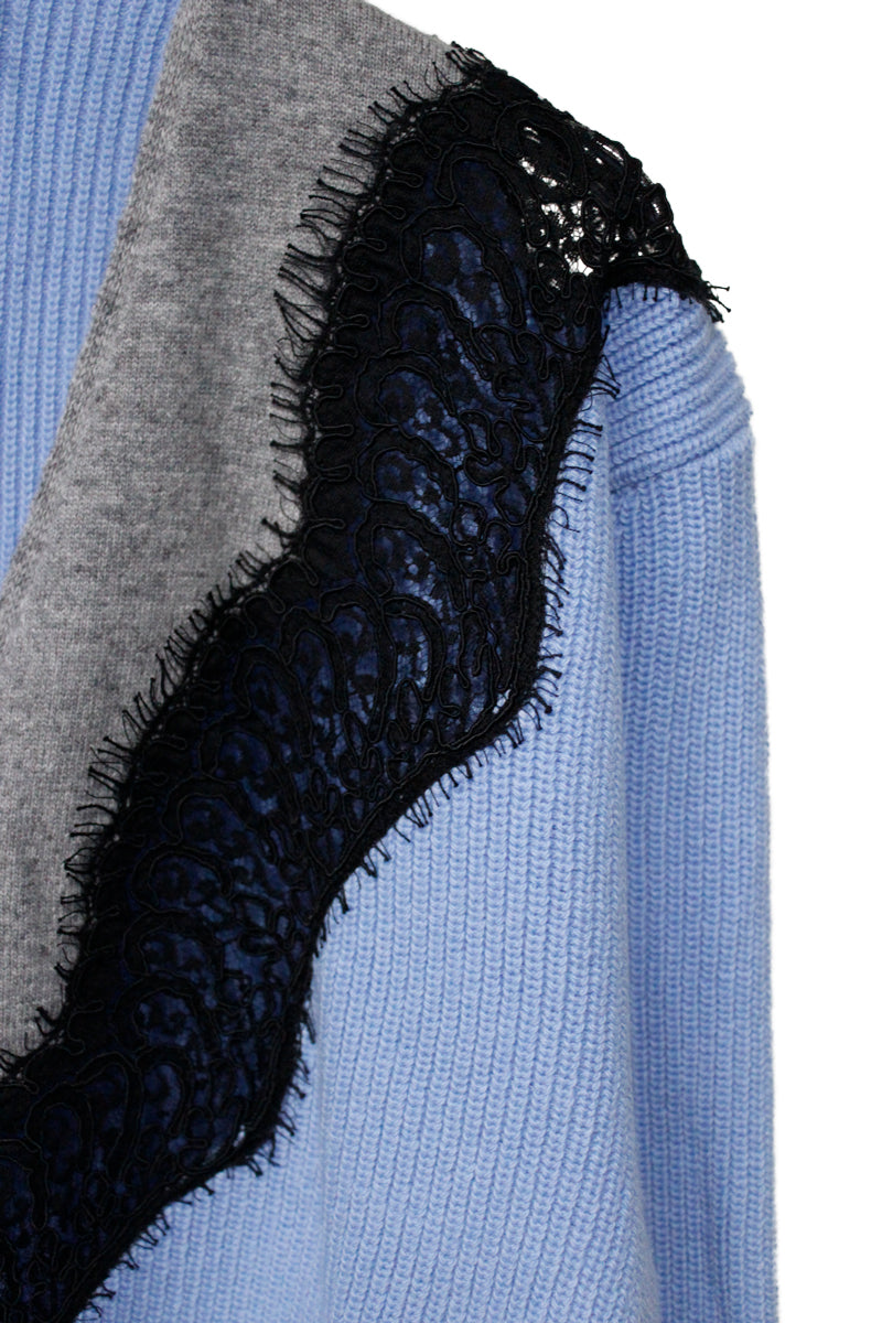 MIRACLE LACE VNECK KNIT【25AW】　