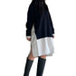 KNIT AND FABRIC DRESS【25AW】