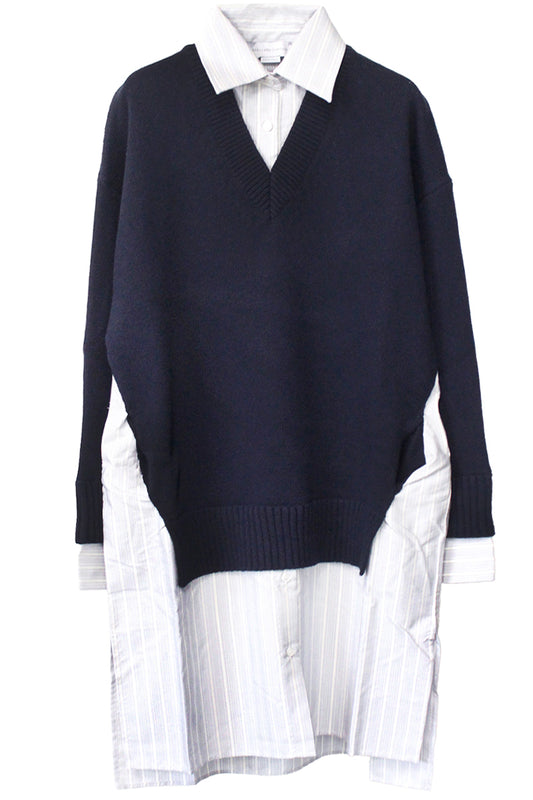 KNIT AND FABRIC DRESS【25AW】