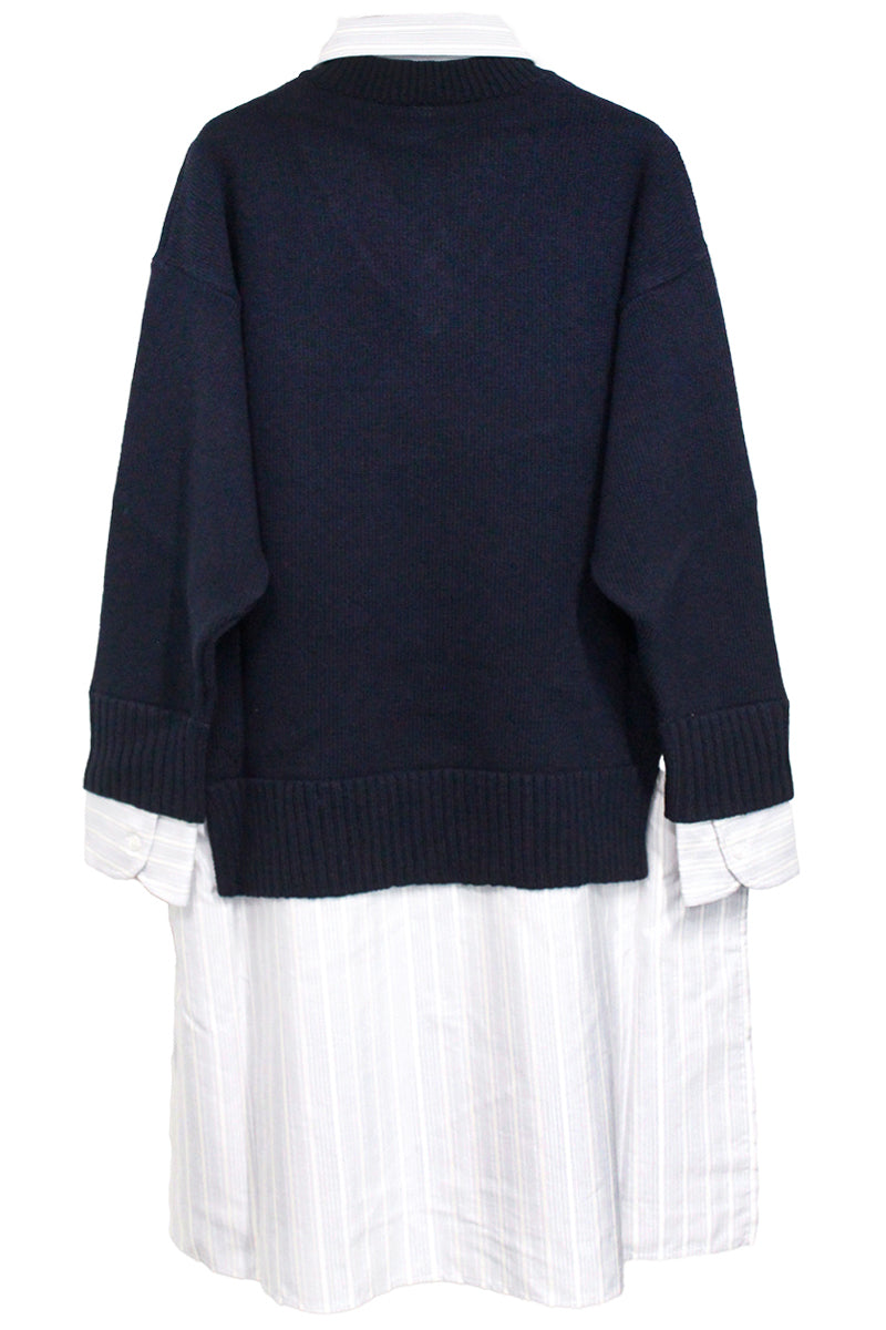 KNIT AND FABRIC DRESS【25AW】
