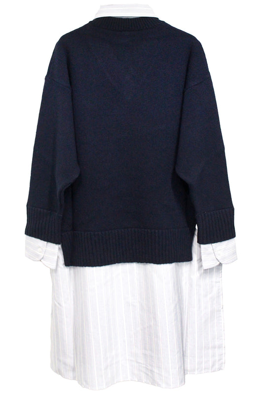 KNIT AND FABRIC DRESS【25AW】