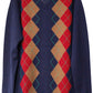 アーガイル柄Vネックニット（MEN)【25AW】