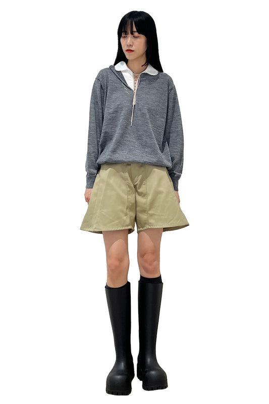 襟付切替ニット【25AW】