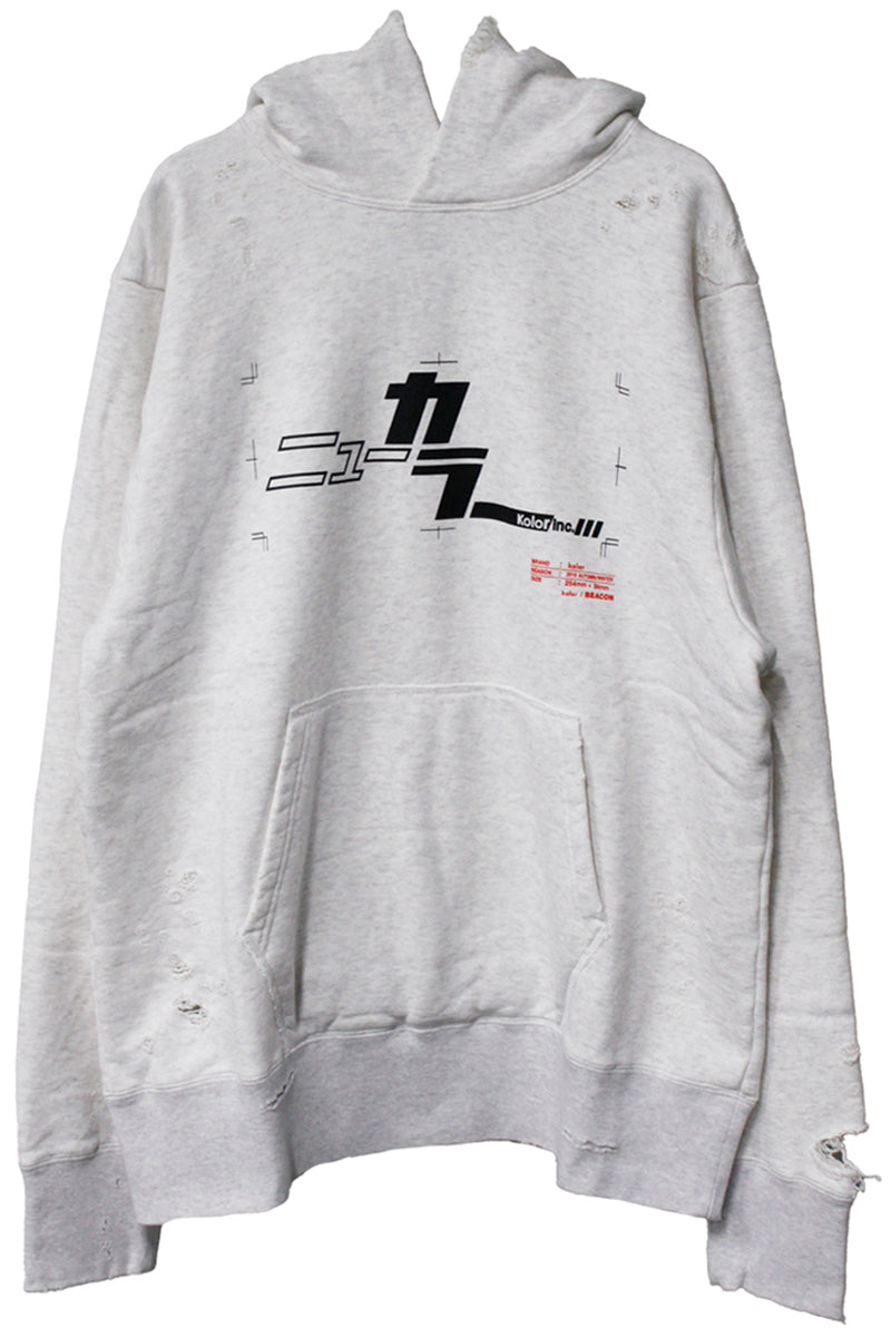 ダメージフーディ（BEACON)【25AW】