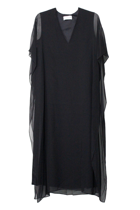 Vネックレイヤードドレス【25AW】