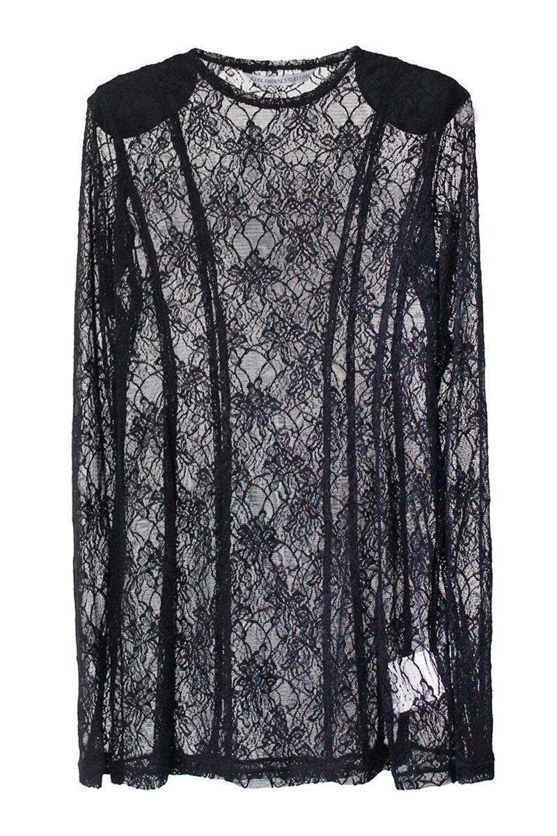 FROWER LACE TUNIC TOP【25AW】