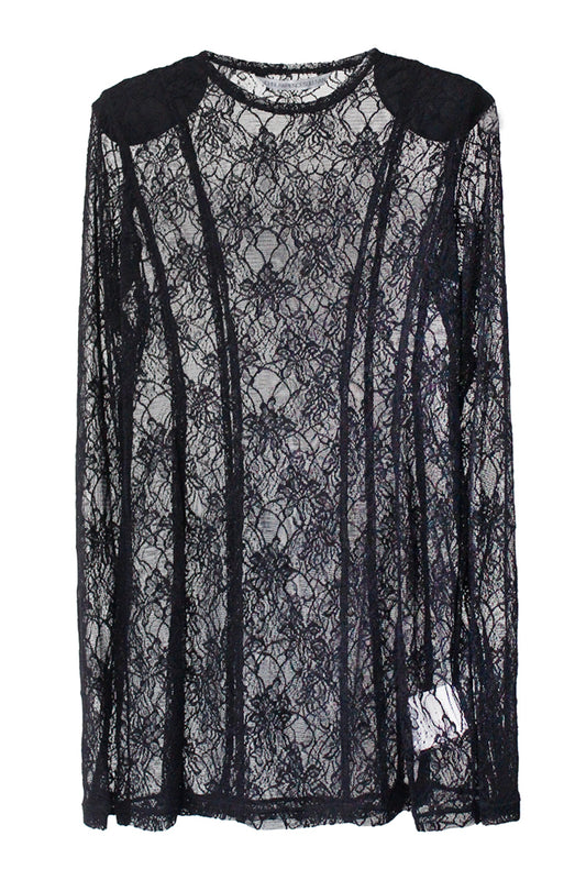 FROWER LACE TUNIC TOP【25AW】