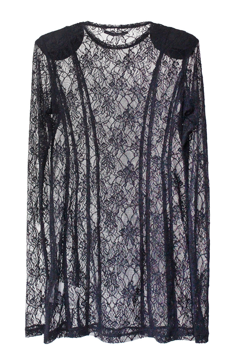 FROWER LACE TUNIC TOP【25AW】