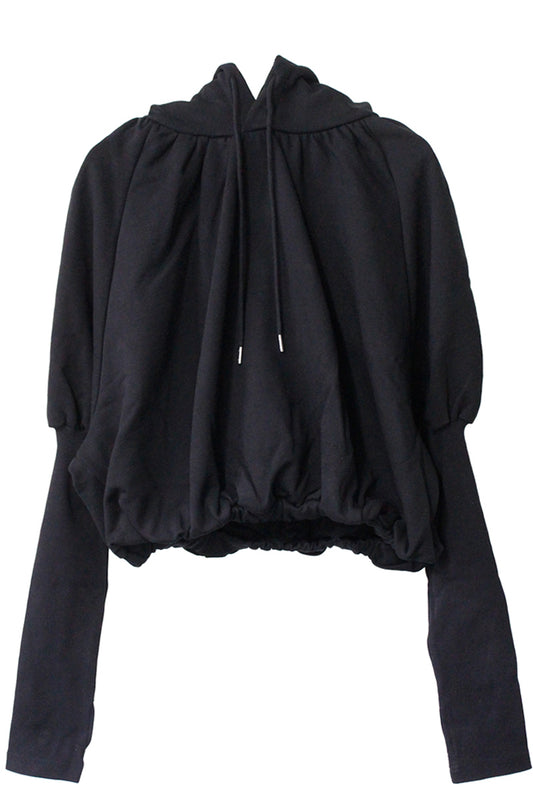SWEAT BALLOON SLEEVE HOODIE【25AW】