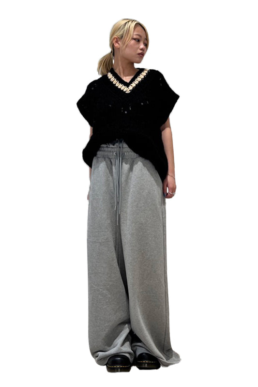 SWEAT STUCKED PANTS【25AW】