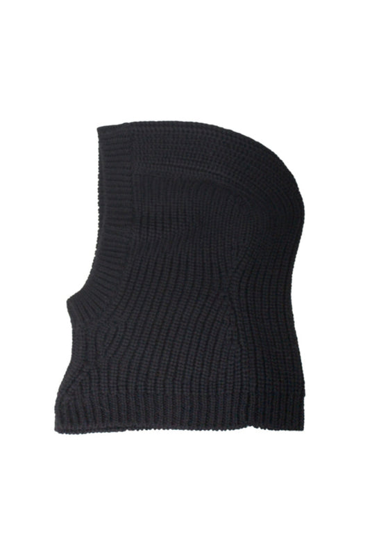 RIBED KNIT HOOD【25AW】