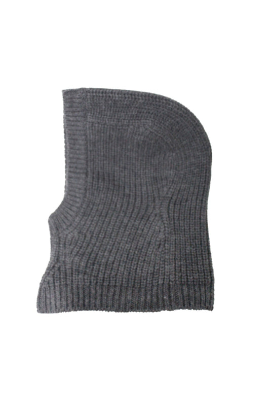 RIBED KNIT HOOD【25AW】