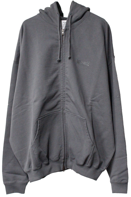 LOGO OVERSIZED ZIP-UP HOODIE【25AW】