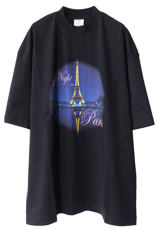 NIGHT IN PARIS OVERSIZED T-SHIRT【25AW】