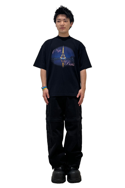 NIGHT IN PARIS OVERSIZED T-SHIRT【25AW】