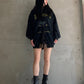 PANDAEMONAEON OVERSIZED ZIP-UP HOODIE【25AW】