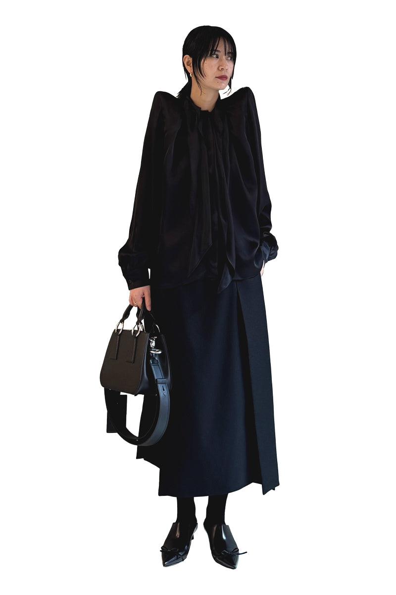 MIDI SKIRT MATTE＆SHINY