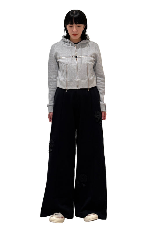 Flower Applique Jersey Pants【25AW】