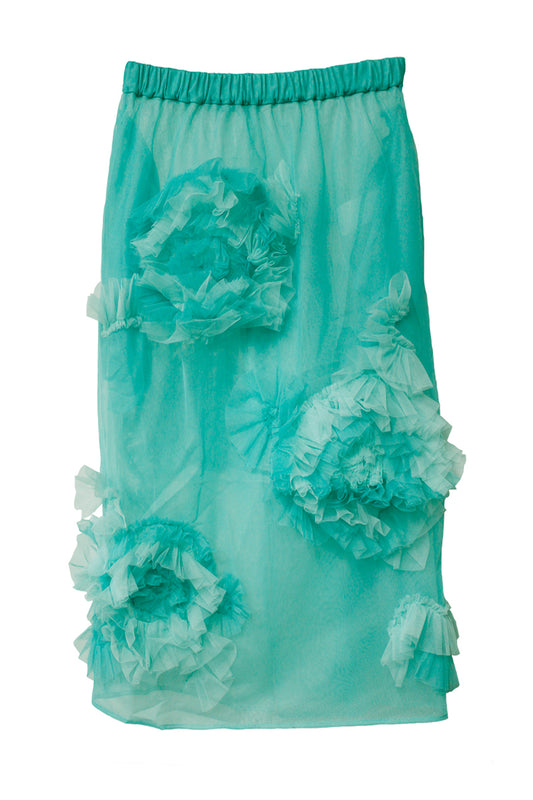 Flower Tulle Skirt【25AW】